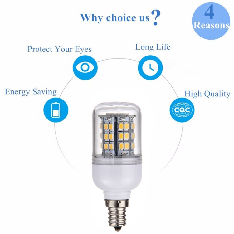 48 LEDs SMD 2835 Bulb, AC 220V