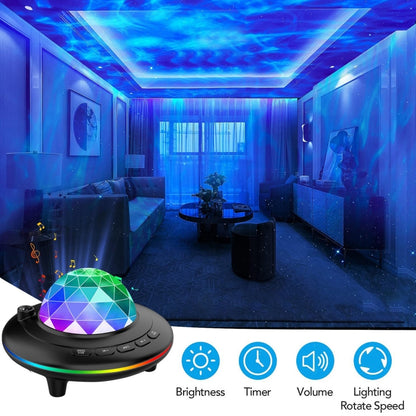 L6 Music Starry Projector Remote Control Night Light