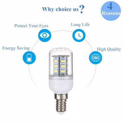 E14 2.5W 24 LEDs SMD 5730 LED Corn Light Bulb, AC 110-220V