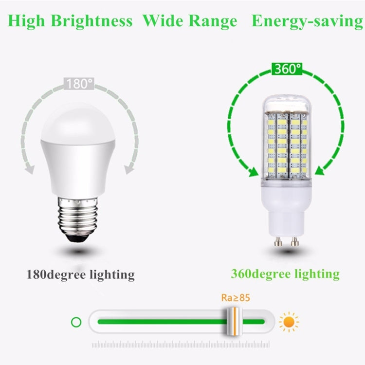 GU10 5.5W 69 LEDs SMD 5730 LED Corn Light Bulb, AC 200-240V