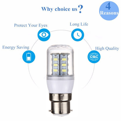 B22 2.5W LED Corn Light 24 LEDs SMD 5730 Bulb, AC 12-24V