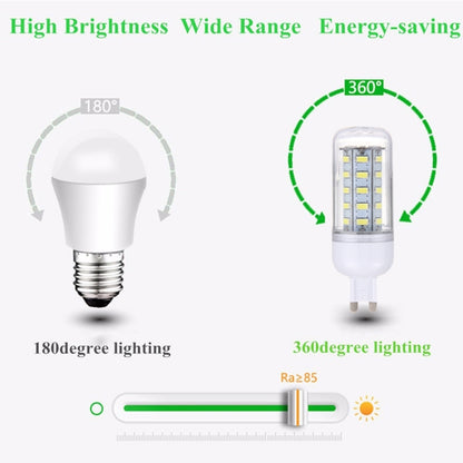 G9 3.5W 36 LEDs SMD 5730 LED Corn Light Bulb, AC 12V, DC12-24V