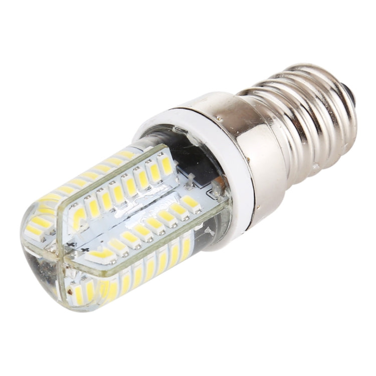 E14 SMD 3014 64 LEDs Dimmable LED Corn Light, AC 220V