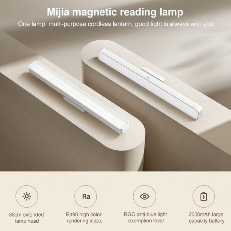 Original Xiaomi Mijia Magnetic Reading Lamp 2000mAh Type-C Rechargeable LED Desk Lamp