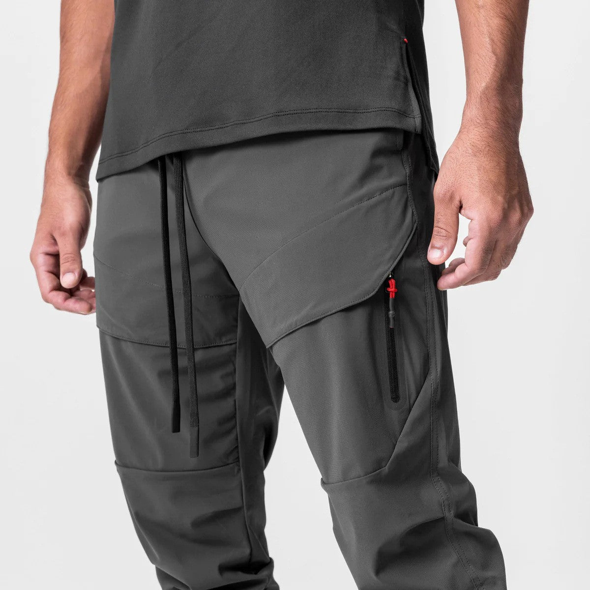 Quick-drying Fitness Trousers High Elastic Ankle-tied Sports Trousers For Men