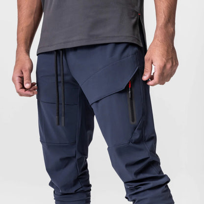 Quick-drying Fitness Trousers High Elastic Ankle-tied Sports Trousers For Men