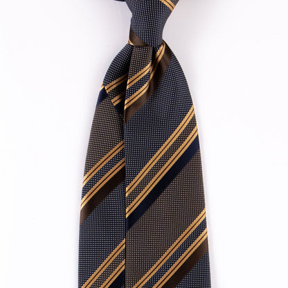 Men's Casual Minimalist Contrasting Twill Tie