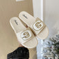 Women's Summer Outdoor Slippers New Non-slip Soft Bottom Internet Celebrity G Buckle Fashion