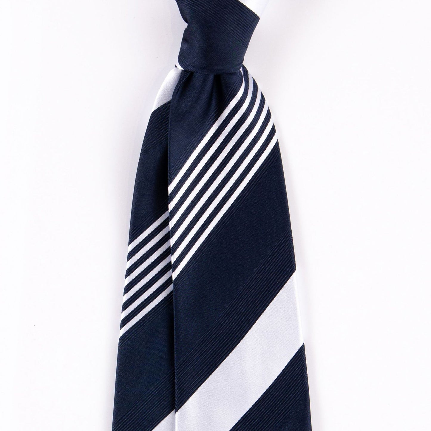 Men's Casual Minimalist Contrasting Twill Tie