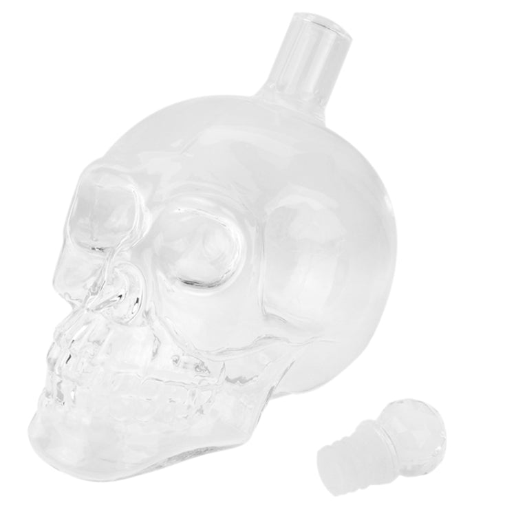 Crystal Glass Skull Bottle for Vodka & Whiskey & Beer Liqueur & Red Wine & Other Beverage