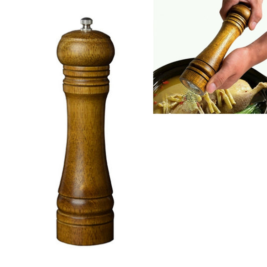 Length Classical Wooden Pepper Spice Salt Mill Grinder Muller