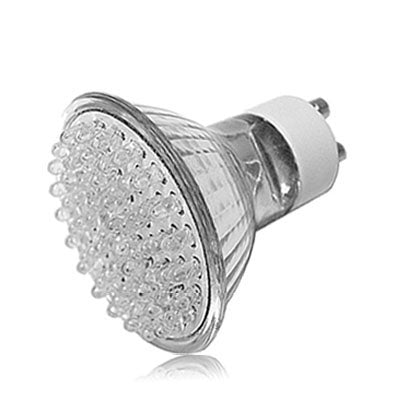 3W 60 LED High Quality LED Energy Saving Spotlight Bulb, Base type: GU10