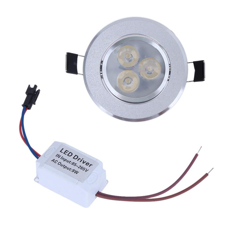 3 LED, 270LM, AC85V - 265V, Aluminum Material