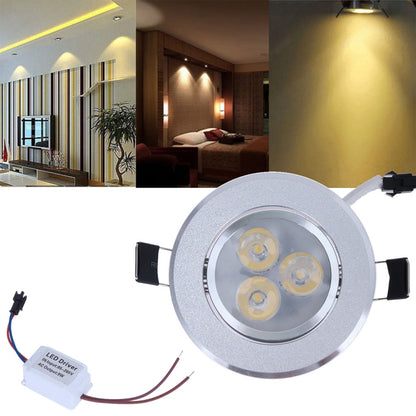 3 LED, 270LM, AC85V - 265V, Aluminum Material