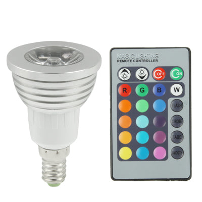 Luminous Flux: 240-270lm, with Remote Controller, AC 85-265V