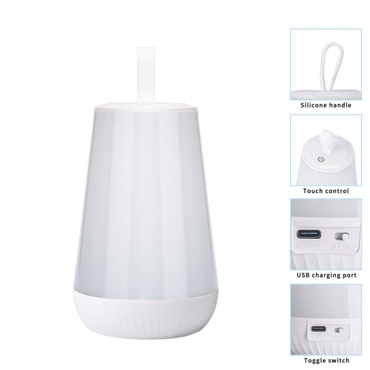 ST117 RGB Remote Control Touch Dimmable Lamp Portable Bedside Night Light