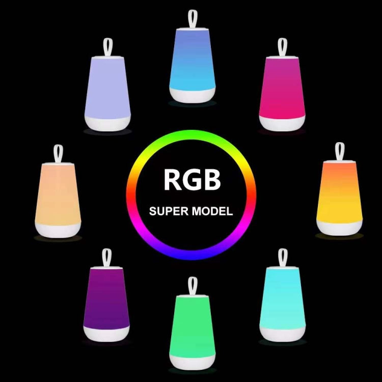 ST117 RGB Remote Control Touch Dimmable Lamp Portable Bedside Night Light