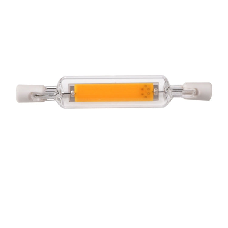 R7S 5W COB LED Lamp Bulb Glass Tube for Replace Halogen Light Spot Light,Lamp Length: 78mm