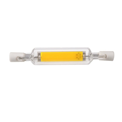 R7S 5W COB LED Lamp Bulb Glass Tube for Replace Halogen Light Spot Light,Lamp Length: 78mm