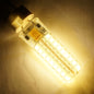 GY6.35 5W SMD2835 72LEDs Dimmable Silicone Corn Bulb for Chandelier Crystal Lamp Lighting Accessories,AC 12V