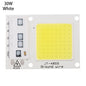 High Power 220V LED FloodlightCool/Warm White COB LED Chip IP65 Smart IC Driver Lamp