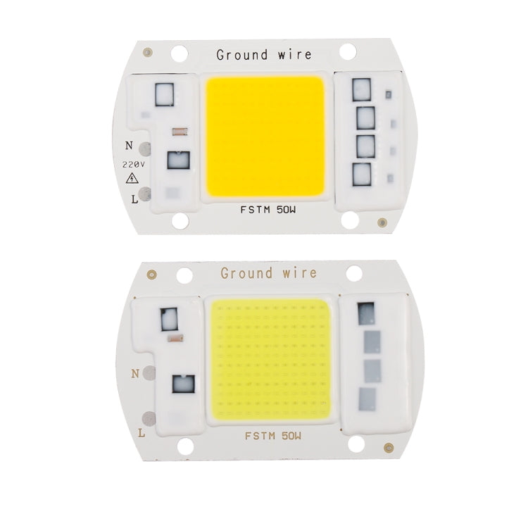 High Power 220V LED FloodlightCool/Warm White COB LED Chip IP65 Smart IC Driver Lamp