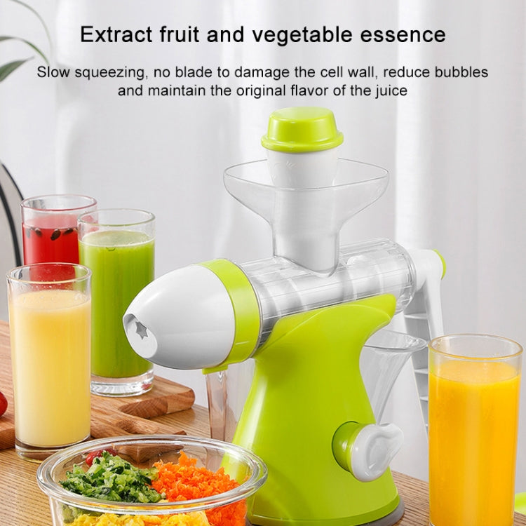 Hand Press Juicer Ice Cream Squeezer Manual Orange Juice Extractor DIY Fresh Fruit Vegetable Machine Blender