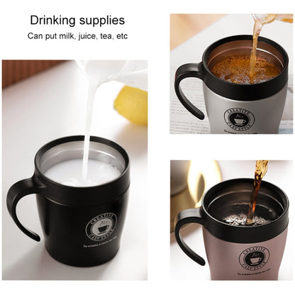 Handle Coffee Mug Stainless Steel Thermos Cups Vacuum Flask Water Bottle Bussiness Portable Thermo Cup