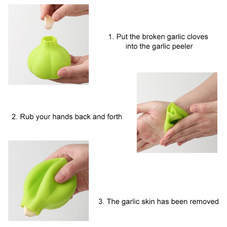 10 PCS Garlic Peeler Silicone Peeler Creative Kitchen Tool