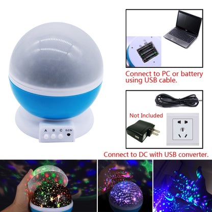 Stars Starry Sky LED Battery USB  Night Light Projector Luminaria Moon Novelty Table Night Lamp for Children