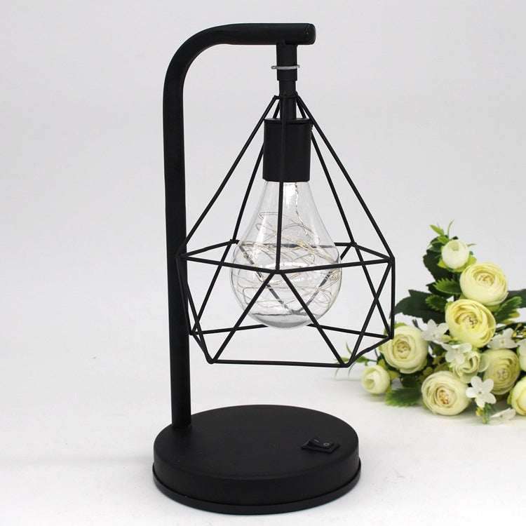 Minimalist Copper Lamp Bedroom Home Wrought Iron Table Lamp