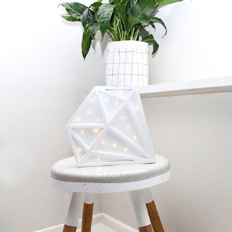 Diamond Shape LED Night Light Decoration Pendant