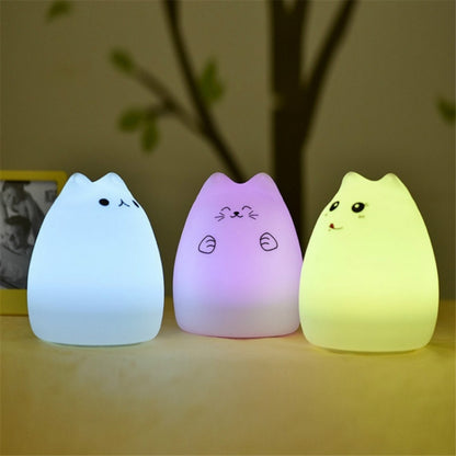 USB Charging Novelty Night Lights Cute Children Night Lamp Distant Control Touch Sensor Light Home Decor Lighting