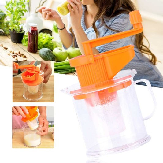 Manual Soybean Juicer Machine Fruit Vegetables Hand Squeezer