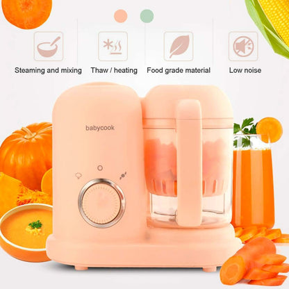 Multifunction Baby Food Cooking Maker Steamer Mixing Grinder Food Supplementary Machine