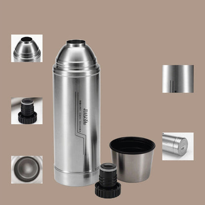 Outdoor Travel Household Stainless Steel Vacuum Insulation Pot