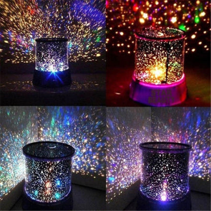 2 PCS Star Master USB Projection Lamp Romantic Starry Sky LED Night Light