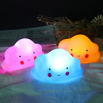 Cartoon Flaky Clouds Colorful Small Night-light  Bedside Lamp