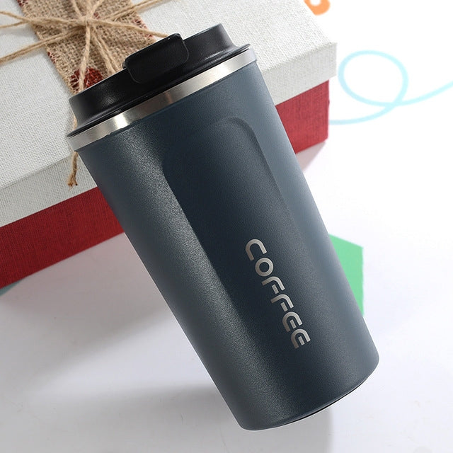 Double Stainless steel 304 Coffee Mug Car Thermos Mug Travel Thermo Cup