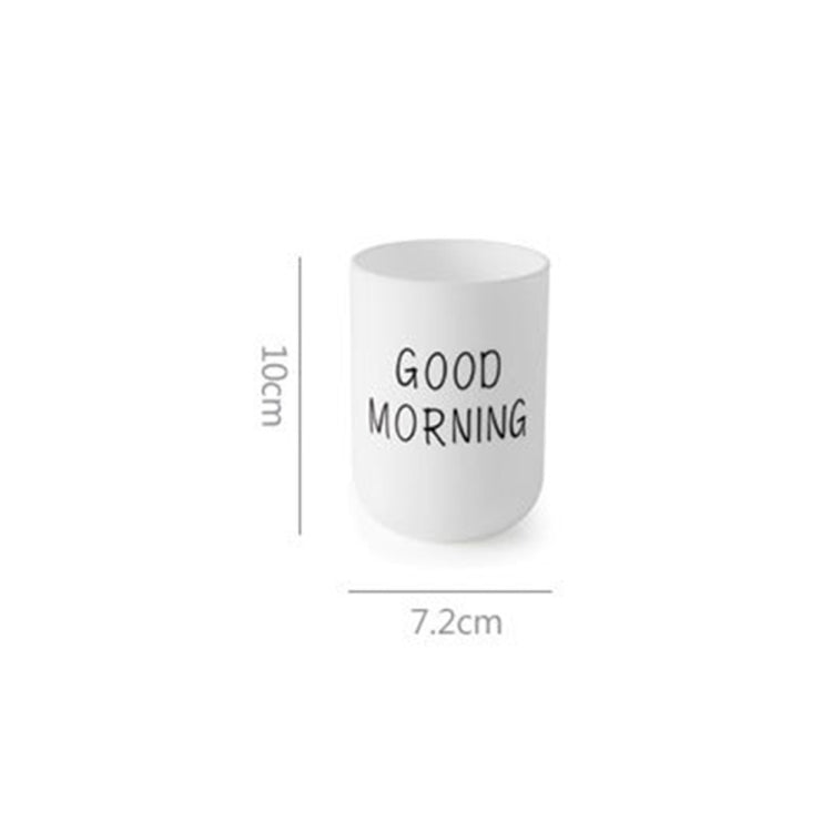 Simple Cute Brushing Cup Couple Plastic Mouthwash Cup