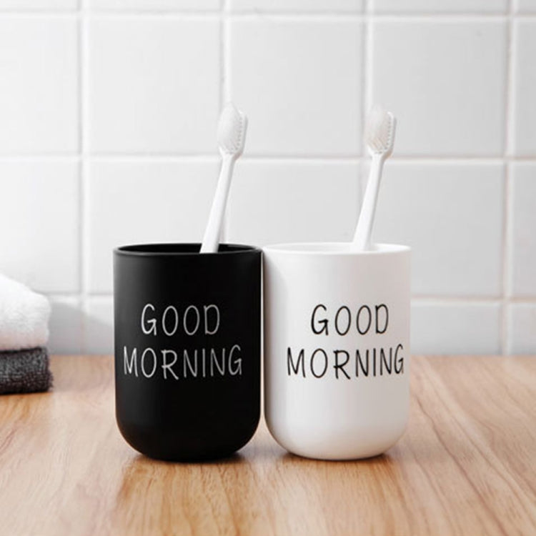 Simple Cute Brushing Cup Couple Plastic Mouthwash Cup