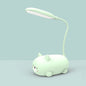 Cartoon Cat Design LED Eye Protection Reading Lamp USB Rechargeable Desk Lamp