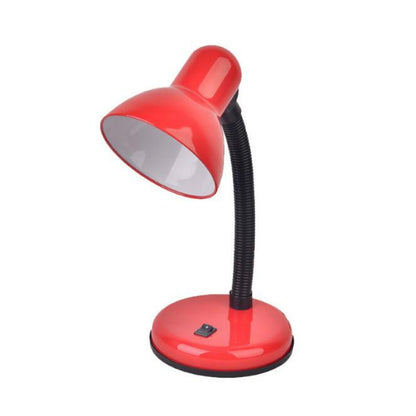 Vintage Iron LED Desk Lamp Push Button Switch Eye Protection Reading Led Light Table Lamps