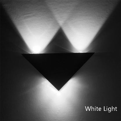 LED Triangle Wall Light Interior Corridor Aisle Lights