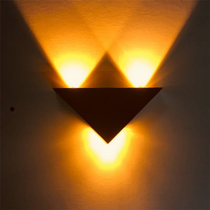 LED Triangle Wall Light Interior Corridor Aisle Lights