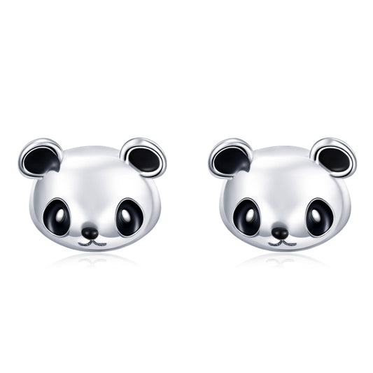 Panda S925 Sterling Silver Earrings Temperament Female Earrings, SCE386