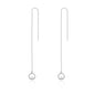 Valentine Day Gift Simple S925 Sterling Silver Stud Earrings, SCE080