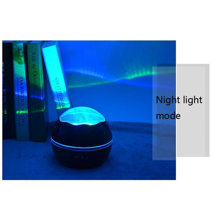 Small Ball USB Rotating Starry Sky Ocean Projector Night Light