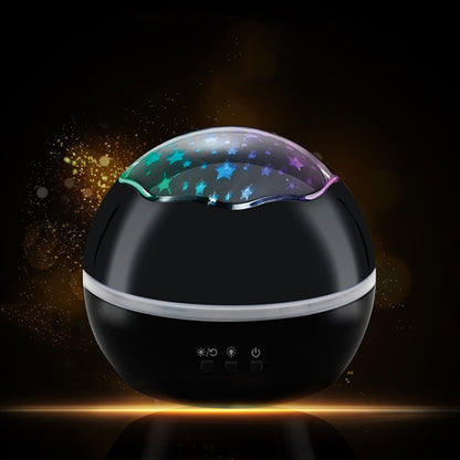 Small Ball USB Rotating Starry Sky Ocean Projector Night Light