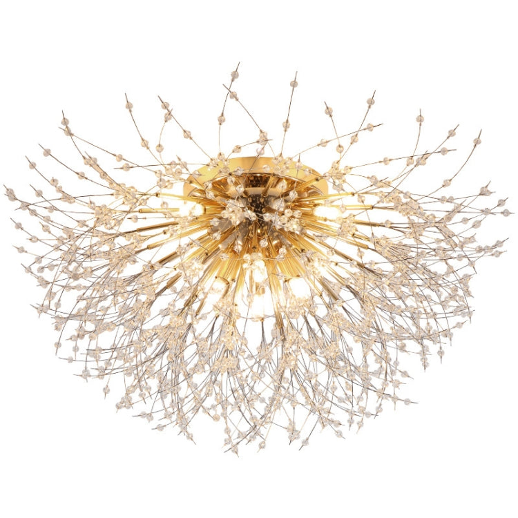 Bedroom Crystal Ceiling Lamp Creative Dandelion Living Room Lamp Dining Room Lamp